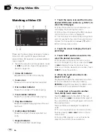 Предварительный просмотр 34 страницы Pioneer AVH-P6050DVD Operation Manual