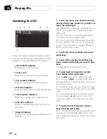 Предварительный просмотр 38 страницы Pioneer AVH-P6050DVD Operation Manual