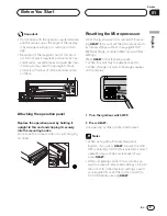 Предварительный просмотр 9 страницы Pioneer AVH-P6450 Operation Manual