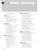 Предварительный просмотр 4 страницы Pioneer AVH-P6600DVD Operation Manual