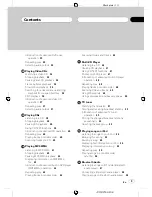 Предварительный просмотр 3 страницы Pioneer AVH-P6850DVD Operation Manual