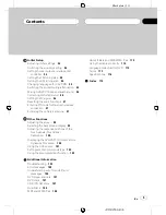 Предварительный просмотр 5 страницы Pioneer AVH-P6850DVD Operation Manual