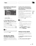 Предварительный просмотр 25 страницы Pioneer AVH-P7550DVD Operation Manual