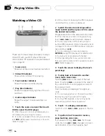 Предварительный просмотр 40 страницы Pioneer AVH-P7550DVD Operation Manual