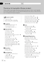 Preview for 2 page of Pioneer AVH-P7600D Operation Manual