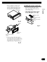 Предварительный просмотр 17 страницы Pioneer AVH-P7650DVD Installation Manual