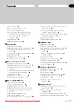 Preview for 3 page of Pioneer AVH-P7950DVD Operation Manual