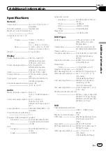 Preview for 111 page of Pioneer AVH-P8400BH Owner'S Manual