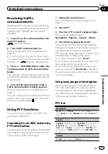 Предварительный просмотр 33 страницы Pioneer AVH-P8400BT Owner'S Manual