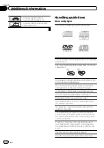 Предварительный просмотр 104 страницы Pioneer AVH-P8400BT Owner'S Manual