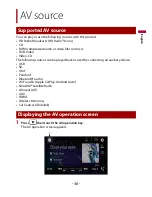 Preview for 36 page of Pioneer AVH-W4400NEX Operation Manual