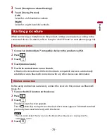 Preview for 70 page of Pioneer AVH-W4400NEX Operation Manual