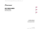 Предварительный просмотр 1 страницы Pioneer AVH-W4500NEX Installation Manual