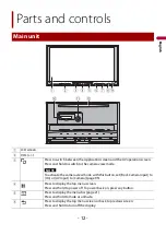 Preview for 12 page of Pioneer AVH-W4500NEX Operation Manual