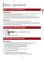 Preview for 17 page of Pioneer AVH-W4500NEX Operation Manual