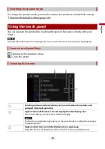 Preview for 20 page of Pioneer AVH-W4500NEX Operation Manual