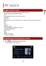 Preview for 35 page of Pioneer AVH-W4500NEX Operation Manual