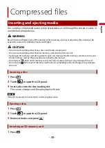 Preview for 49 page of Pioneer AVH-W4500NEX Operation Manual