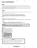 Preview for 2 page of Pioneer AVH-X1500DVD/XNEW5 Service Manual