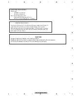 Preview for 3 page of Pioneer AVH-X1500DVD/XNEW5 Service Manual