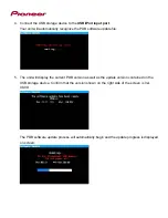 Предварительный просмотр 5 страницы Pioneer AVH-X2500BT Firmware Update Manual