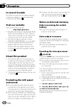 Preview for 12 page of Pioneer AVH-X8700BT Operation Manual