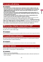 Preview for 6 page of Pioneer AVH-Z5200DAB Operation Manual