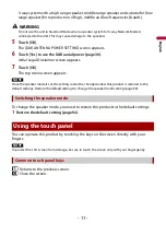 Preview for 11 page of Pioneer AVH-Z5200DAB Operation Manual