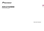 Pioneer AVH-Z7100DAB Operation Manual предпросмотр