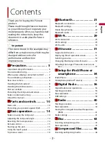 Preview for 2 page of Pioneer AVH-Z9200DAB Operation Manual