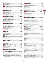 Preview for 3 page of Pioneer AVH-Z9200DAB Operation Manual