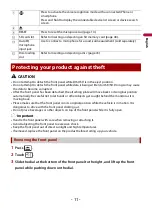 Preview for 11 page of Pioneer AVH-Z9200DAB Operation Manual