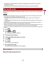 Preview for 27 page of Pioneer AVH-Z9200DAB Operation Manual