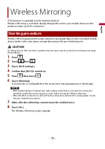 Preview for 75 page of Pioneer AVH-Z9200DAB Operation Manual