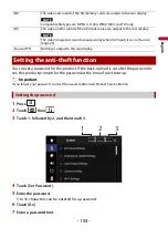 Preview for 104 page of Pioneer AVH-Z9200DAB Operation Manual