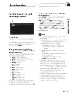 Предварительный просмотр 17 страницы Pioneer AVHP5700DVD - In-Dash 6.5 Monitor DVD Player Operation Manual