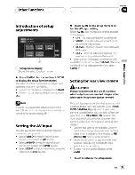 Предварительный просмотр 93 страницы Pioneer AVHP5700DVD - In-Dash 6.5 Monitor DVD Player Operation Manual