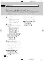 Предварительный просмотр 2 страницы Pioneer AVIC-5200NEX Important Information For The User