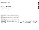 Preview for 144 page of Pioneer AVIC-5201NEX Operation Manual