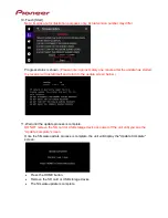 Preview for 5 page of Pioneer AVIC-8100NEX Firmware Update Manual
