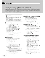 Preview for 2 page of Pioneer AVIC-F10BT Operation Manual