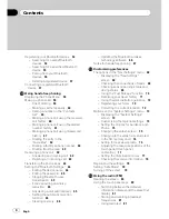 Preview for 4 page of Pioneer AVIC-F10BT Operation Manual