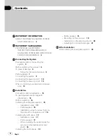 Предварительный просмотр 2 страницы Pioneer AVIC-F310BT Installation Manual