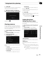 Preview for 61 page of Pioneer AVIC-F310BT Operation Manual