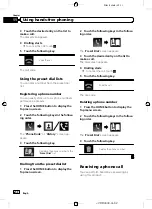 Preview for 62 page of Pioneer AVIC-F60BT Operation Manual