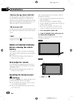 Preview for 10 page of Pioneer AVIC-F70BT Operation Manual