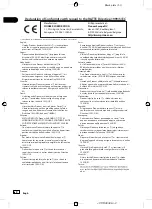 Preview for 2 page of Pioneer AVIC-F80DAB Important Information For The User