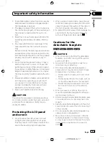 Preview for 17 page of Pioneer AVIC-F80DAB Important Information For The User