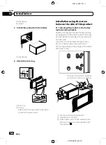 Preview for 28 page of Pioneer AVIC-F80DAB Installation Manual