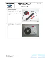 Preview for 7 page of Pioneer AVIC-F860BT Installation Manual